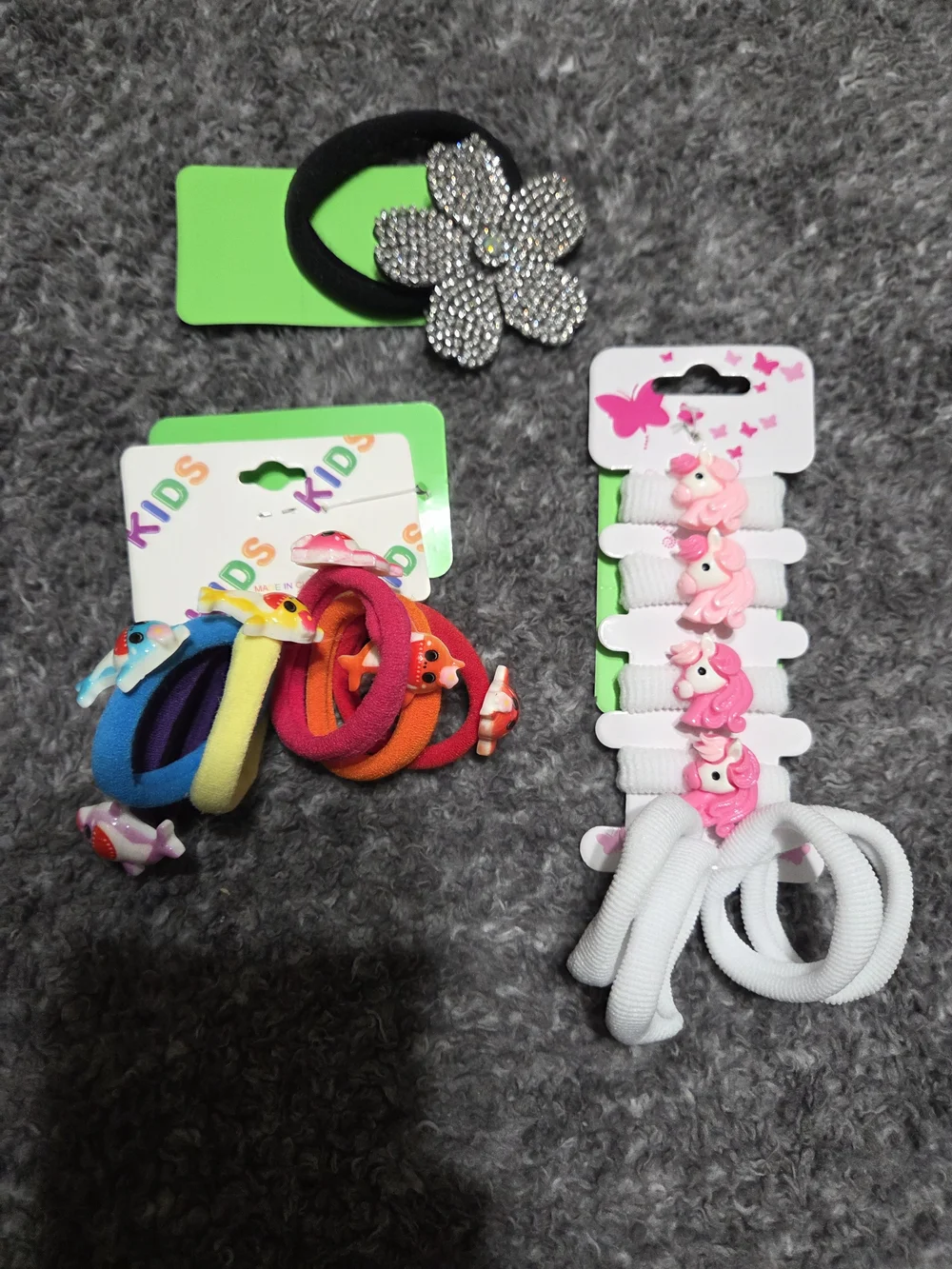 Kids Assorted Hair Tie Sets